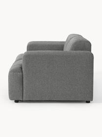 Sofa Melva (2-Sitzer), Bezug: 100 % Polyester Der strap, Gestell: Massives Kiefern- und Fic, Webstoff Dunkelgrau, B 198 x T 101 cm