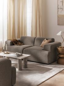 Sofa Melva (2-Sitzer), Bezug: 100 % Polyester Der strap, Gestell: Massives Kiefern- und Fic, Webstoff Dunkelgrau, B 198 x T 101 cm