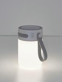 Venkovní přenosné LED svítidlo s reproduktorem Sound Jar, Stříbrná, bílá