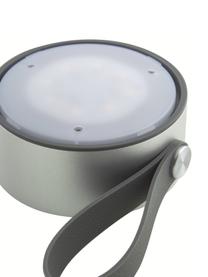 Mobilna lampa stołowa z głośnikiem z funkcją przyciemniania Sound Jar, Odcienie srebrnego, biały, Ø 9 x W 14 cm