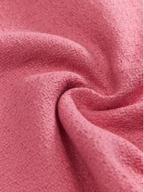 Federa arredo in cotone rosa con frange decorative Lorel, 100% cotone, Rosa, Larg. 40 x Lung. 40 cm