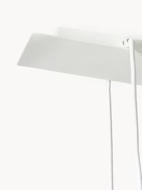 Grote hanglamp Flux, Lampenkap: opaalglas, Wit, goudkleurig, B 127 x H 150 cm