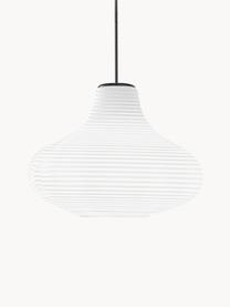 Lampada a sospensione in vetro soffiato Emma, Paralume: vetro, Bianco, Ø 26 x Alt. 19 cm