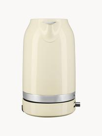 Wasserkocher Almond, 1.7 L, Edelstahl, beschichtet, Cremeweiß, glänzend, 1.7 L