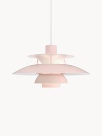 Lampada a sospensione PH 5, Paralume: metallo rivestito, Rosa chiaro, Ø 50 x Alt. 27 cm