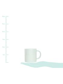 Tasse Shiny, Keramik, Tasse oben: Mintrgrün, glänzend<br>Tasse unten: Mintgrün, matt, Ø 8 x H 9 cm