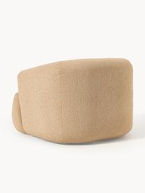 Bouclé-Sessel Sofia, Bezug: Bouclé (100 % Polyester) , Gestell: Fichtenholz, Spanplatte, , Füße: Kunststoff Dieses Produkt, Bouclé Beige, B 90 x T 97 cm