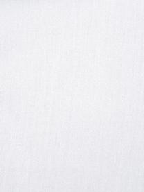 Housse de couette en satin de coton Comfort, Blanc, larg. 240 x long. 220 cm