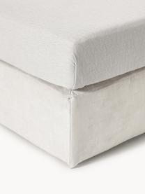 Lit à sommier tapissier Oberon, Tissu beige clair, larg. 160 x long. 200 cm, indice de fermeté 2