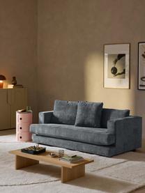 Sofa Tribeca (2-osobowa), Tapicerka: 100% poliester Dzięki tka, Stelaż: drewno bukowe, drewno sos, Nogi: drewno sosnowe Ten produk, Szaroniebieska tkanina, S 185 x G 104 cm