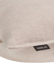 Housse de coussin lin beige Sven, Beige