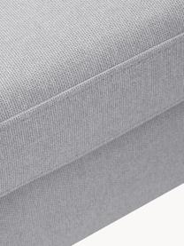 Ecksofa Luna, Bezug: 100 % Polyester, Oeko-Tex, Gestell: Massives Buchenholz, Schi, Webstoff Grau, B 280 x T 184 cm, Eckteil links