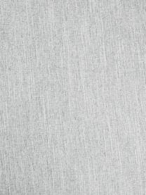 Divano angolare 3 posti Melva, Rivestimento: 100% poliestre Il rivesti, Struttura: pino massiccio, certifica, Tessuto grigio chiaro, Larg. 239 x Alt. 143 cm, chaise-longue a destra