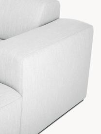 Ecksofa Melva (3-Sitzer), Bezug: 100% Polyester Der hochwe, Gestell: Massives Kiefernholz, Spa, Webstoff Hellgrau, B 239 x T 143 cm, Eckteil rechts