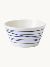 Porcelánová miska Pacific Blue, Porcelán, Linie, Ø 15 cm, V 8 cm