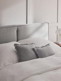Čalouněná postel Dream, Světle šedá, Š 200 cm, D 200 cm