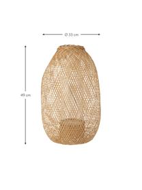 Lanterna in bambù Hazel, Legno chiaro, Ø 33 x Alt. 49 cm