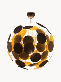 Grande suspension Planet-Gold, Noir, couleur dorée, Ø 66 cm