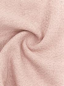 Federa arredo rosa con nappe decorative Lori, 100% cotone, Rosa, Larg. 30 x Lung. 50 cm