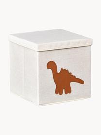 Aufbewahrungsbox Premium, Hellbeige, Dinosaurier, B 30 x T 30 cm