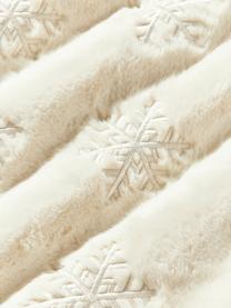 Flauschige Kissenhülle Nari mit winterlichem Motiv, 100 % Polyester, GRS-zertifiziert

Das in diesem Produkt verwendete Material ist schadstoffgeprüft und zertifiziert nach Leather STANDARD by OEKO-TEX®, SH025 134875 , TESTEX., Off-White mit Schneeflocken-Motiv, B 50 x L 50 cm