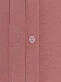 Flanelové povlaky na polštáře Biba, 2 ks, Starorůžová, Š 40 cm, D 80 cm