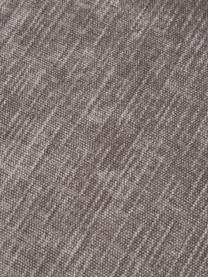 Polsterstuhl Serena, Bezug: Chenille (92% Polyester, , Beine: Massives Eschenholz, lack, Webstoff Grau, Eschenholz, braun lackiert, B 56 x T 64 cm