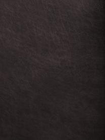 Méridienne modulable XL en cuir recyclé Lennon, Cuir taupe, larg. 357 x prof. 119 cm, dossier à droite