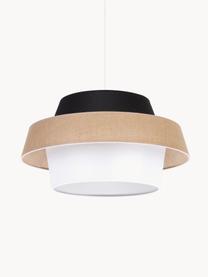 Suspension Preto, Noir, beige, blanc, Ø 55 x haut. 30 cm