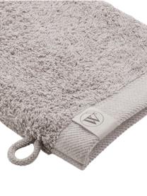 Guanto spugna da doccia/bagno Blend 2 pz, 65% cotone riciclato, 35% poliestere riciclato, Grigio chiaro, Larg. 16 x Lung. 21 cm