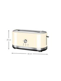 Tostapane a lunghe fessure KitchenAid, Color crema, Larg. 42 x Alt. 20 cm