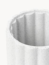 Vaso de agua de diseño Trumpets, Gris claro, Ø 10 x Al 39 cm