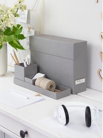 Portadocumenti Lovisa 13 pz, Organizer: solido, cartone laminato, Grigio, Larg. 33 x Alt. 24 cm