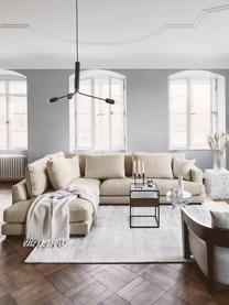 Ecksofa Tribeca, Bezug: 100 % Polyester Der hochw, Gestell: Massives Kiefernholz, FSC, Webstoff Beige, B 274 x T 192 cm, Eckteil rechts