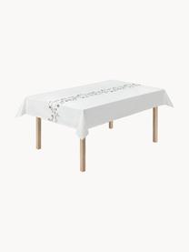 Nappe Hammershøi, 100% coton, Tons verts, blanc, noir, jaune, 6-8 personnes (long. 150 x larg. 220 cm)