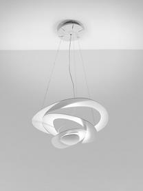 Lampa wisząca Pirce Mini, Lakierowane aluminium, Biały, S 69 x W 23 cm