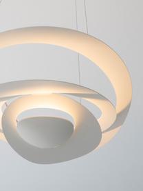 Lampa wisząca Pirce Mini, Lakierowane aluminium, Biały, S 69 x W 23 cm