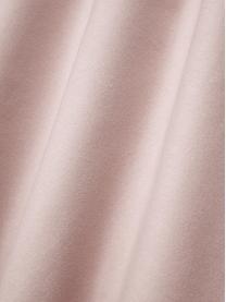 Drap-housse en flanelle Biba, Rose pâle, larg. 200 x long. 200 cm, haut. 25 cm