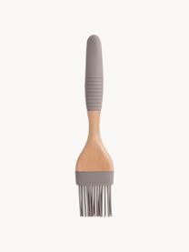 Pinceau à pâtisserie Silico, Plastique, bois, Grège, bois clair, long. 23 cm