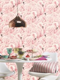 Tapeta Pinky, Włóknina, Różowy, 53 x 1005 cm