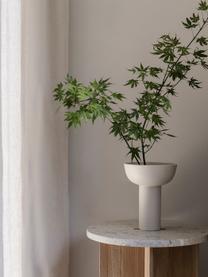 Váza Miyabi, V 21 cm, Kamenina, Lomená biela, Ø 17 x V 21 cm