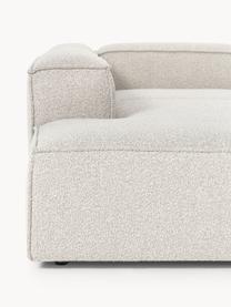 Modulares XL-Ecksofa Lennon aus Bouclé, Bezug: Bouclé (100 % Polyester) , Gestell: Massives Kiefernholz, Spe, Bouclé Off White, B 329 x T 269 cm, Eckteil rechts