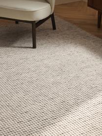 Ručně tkaný vlněný koberec s nízkým vlasem Rumi, Odstíny béžové, Š 80 cm, D 150 cm (velikost XS)