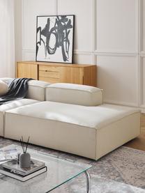 Diván modular Lennon, Tapizado: 100% poliéster Alta resis, Estructura: madera contrachapada de p, Patas: plástico Este producto es, Tejido Off White, An 269 x F 119 cm, reposabrazos izquierdo