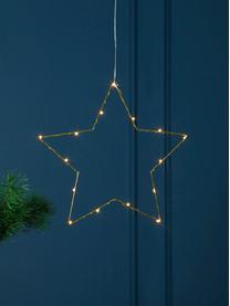 Décoration lumineuse Noël LED Sparkling, alimentée par piles, Couleur dorée, larg. 37 x haut. 37 cm