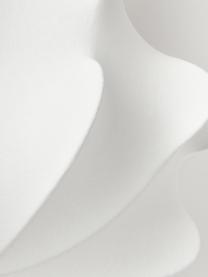 Stropní svítidlo v hedvábném vzhledu Arwa, Bílá, Ø 52 cm, V 31 cm