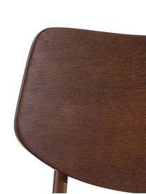 Silla tapizada Agun, Estructura: madera de caucho, Tapizado: 100% poliéster, Aguamarina, An 47 x Al 78 cm