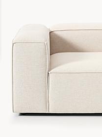 Modulares Sofa Lennon (4-Sitzer) aus Leinen-Mix, Bezug: 50 % Viskose, 25 % Leinen, Gestell: Fichtenholz, Sperrholz, m, Füße: Kunststoff Dieses Produkt, Leinen-Mix Beige, B 327 x T 119 cm