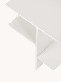 Table de chevet Atik, MDF, mélamine, Blanc cassé, larg. 36 x haut. 57 cm