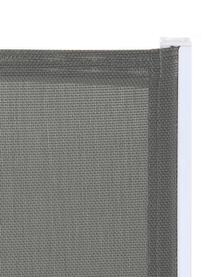 Silla apilables para exterior Thais, Estructura: aluminio recubierto, Blanco, gris, An 69 x Al 99 cm